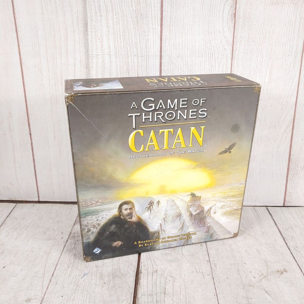 Fantasy Flight Catan A Game of Thrones Brotherhood of the Watch Board Games USED